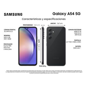 Smartphone Samsung Galaxy A54 / 5G / 128 GB / Liberado