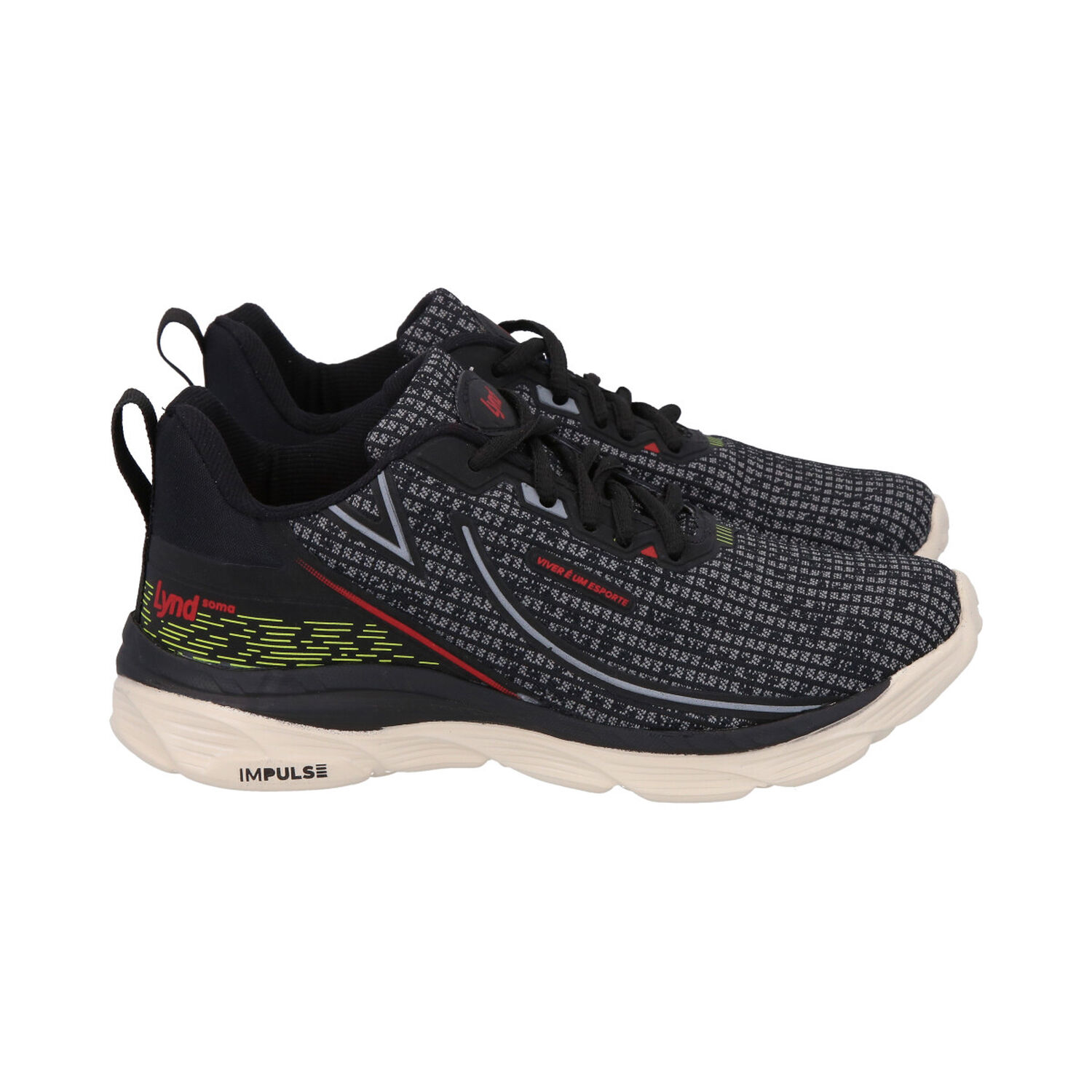 Zapatilla Infantil Soma Negro Lynd image number 2.0