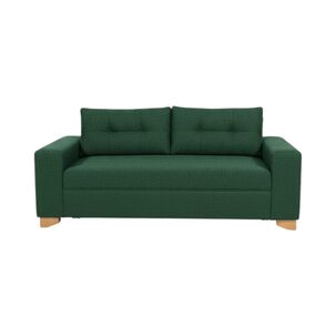 Sofa Paris Tres Cuerpos Lino Verde