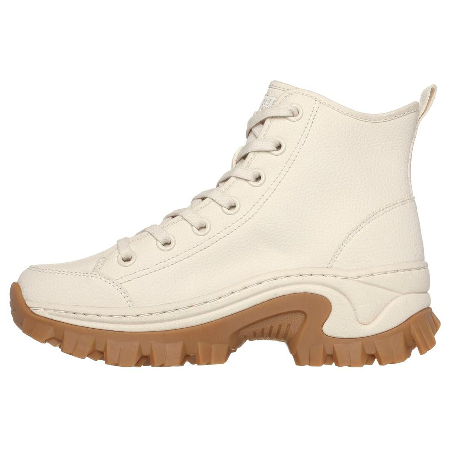 Zapatilla Urbana Mujer Skechers Hi-ryze - Street Stomper Beige image number 2.0