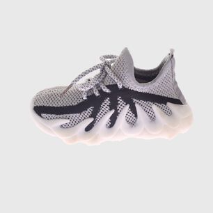 Zapatilla Kids Gris Negro Bbo Art. E20974greyblack