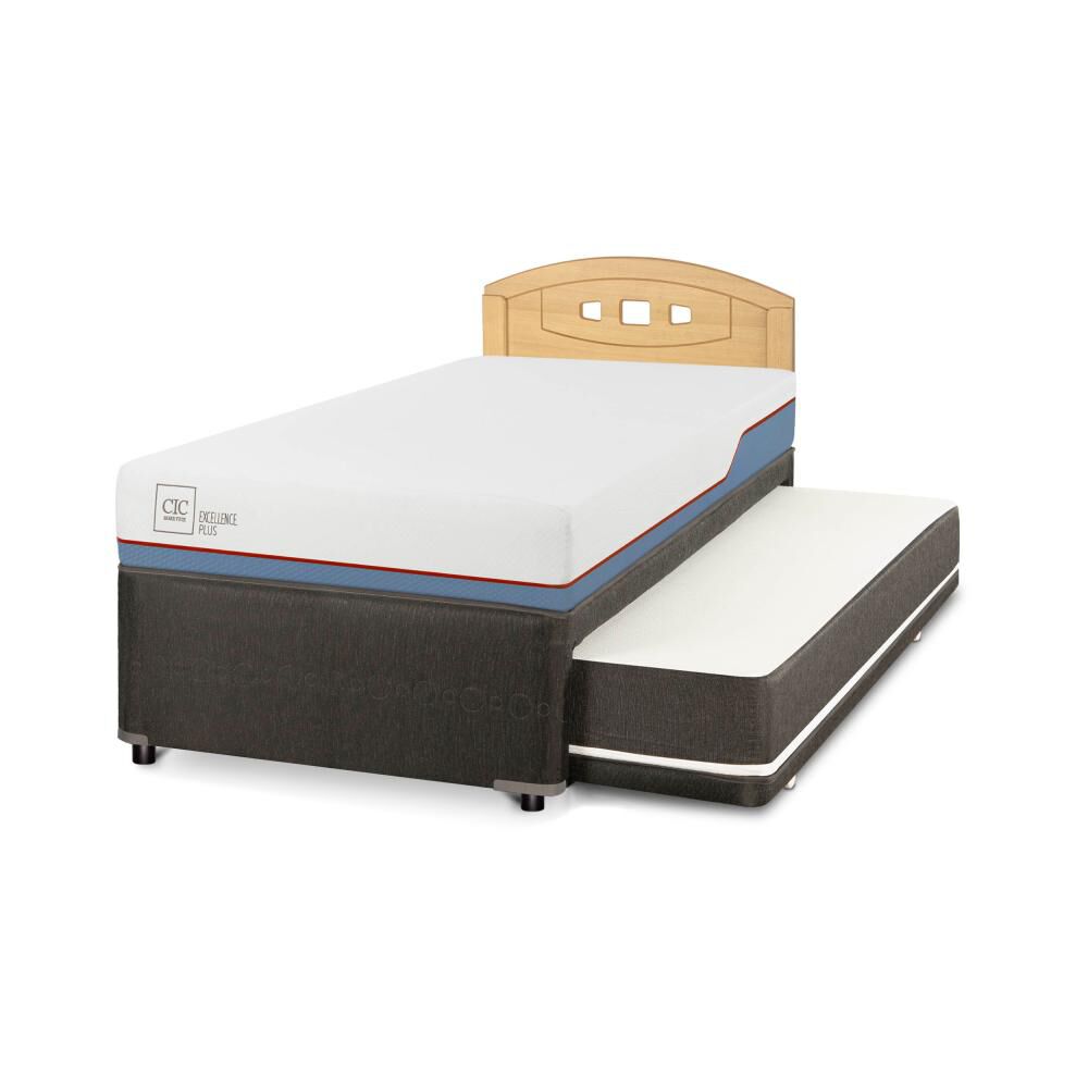 Cama Nido Cic Divan / 1.5 Plazas / Base Funcional + Respaldo image number 1.0