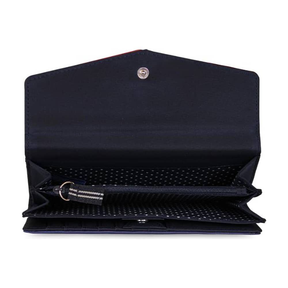 Billetera De Mujer Ziggy Azul Nautica image number 1.0