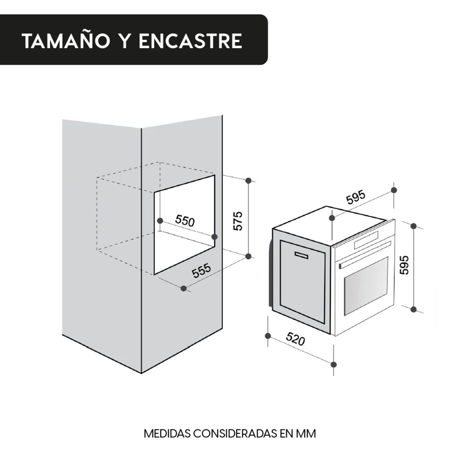 Horno Empotrado Design Black 60 Lts Fdv image number 9.0