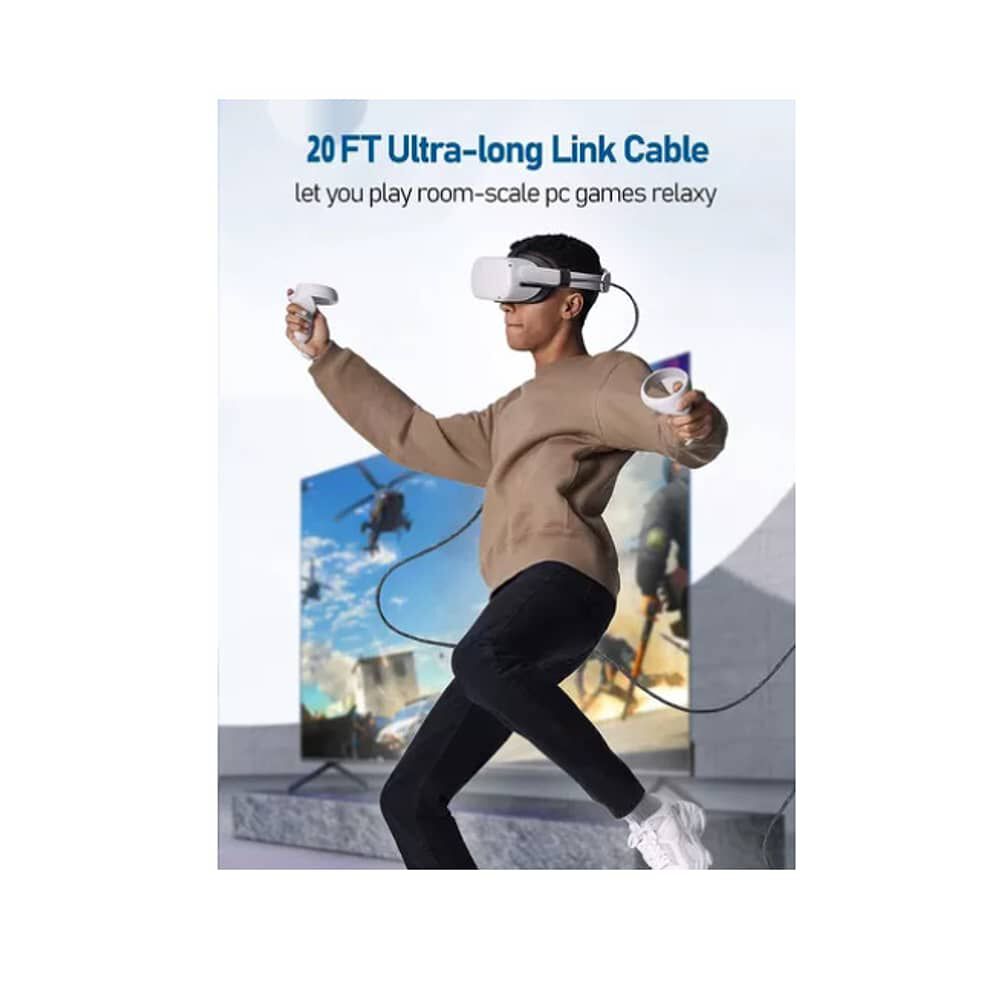 Cable Para Oculus Link Usb-c A 3.0 (5 M) Carga Rapida Firme image number 2.0