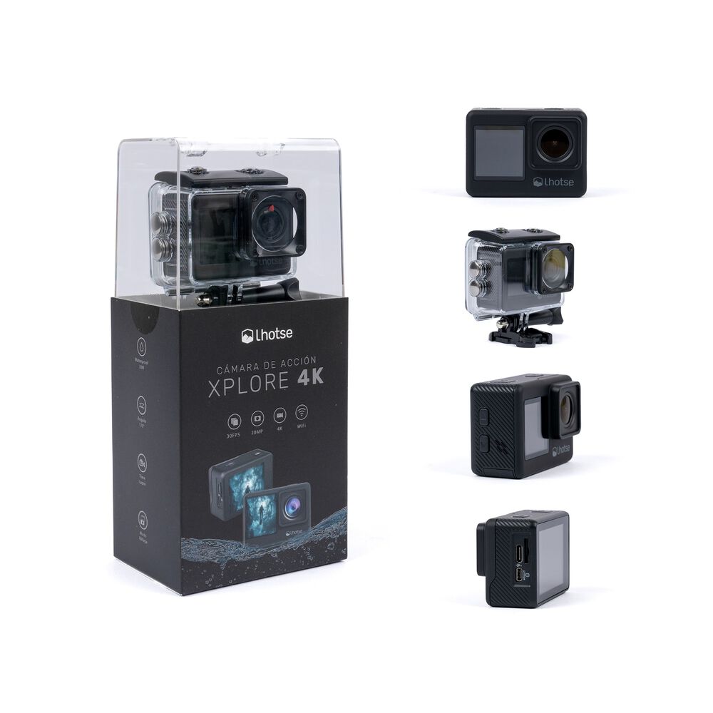 C&aacute;mara De Acci&oacute;n Doble Pantalla 4k 30ftps Xplore Lhotse image number 6.0