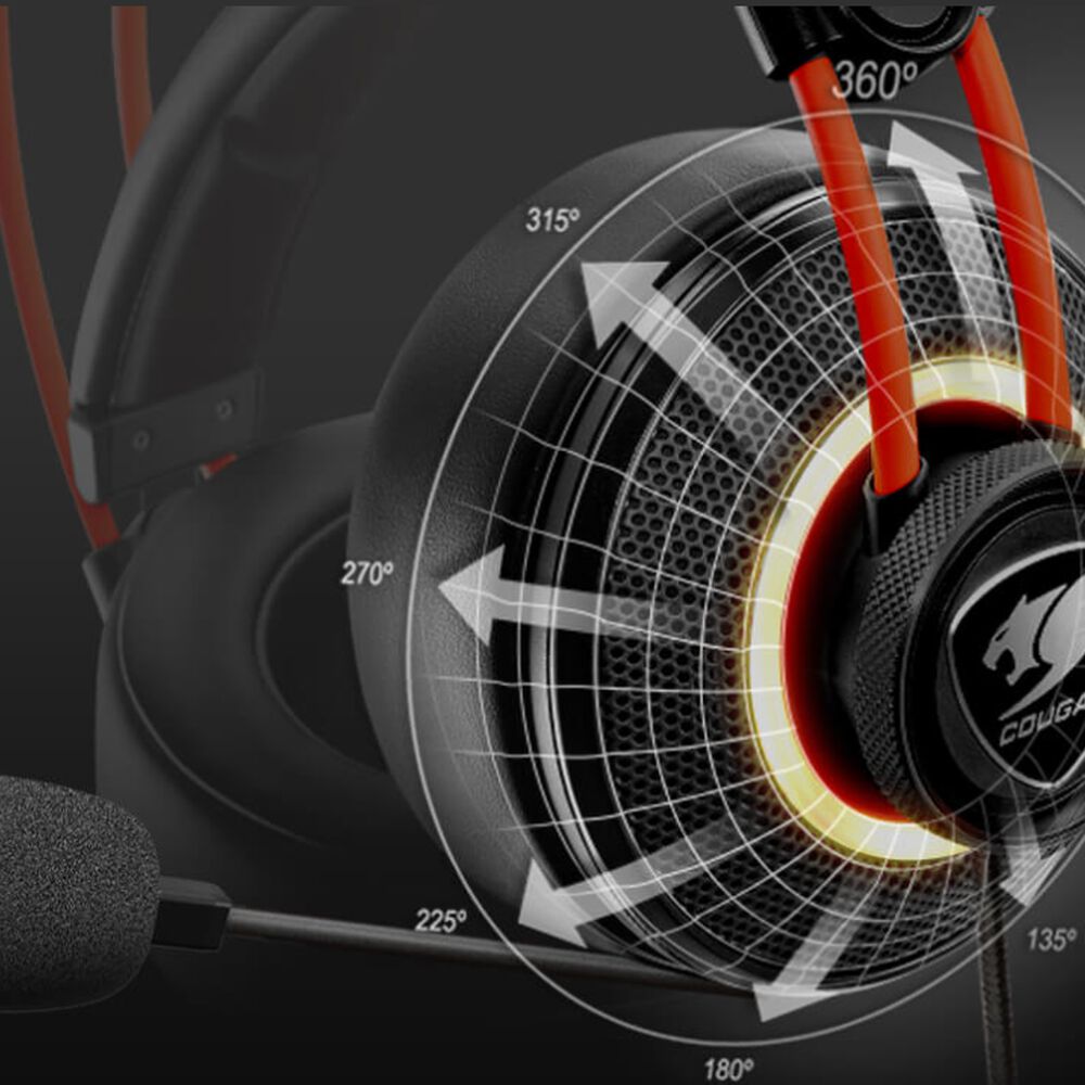 Audifono Cougar Immersa Pro Prix Rgb Usb 7.1 Multiplataforma image number 6.0