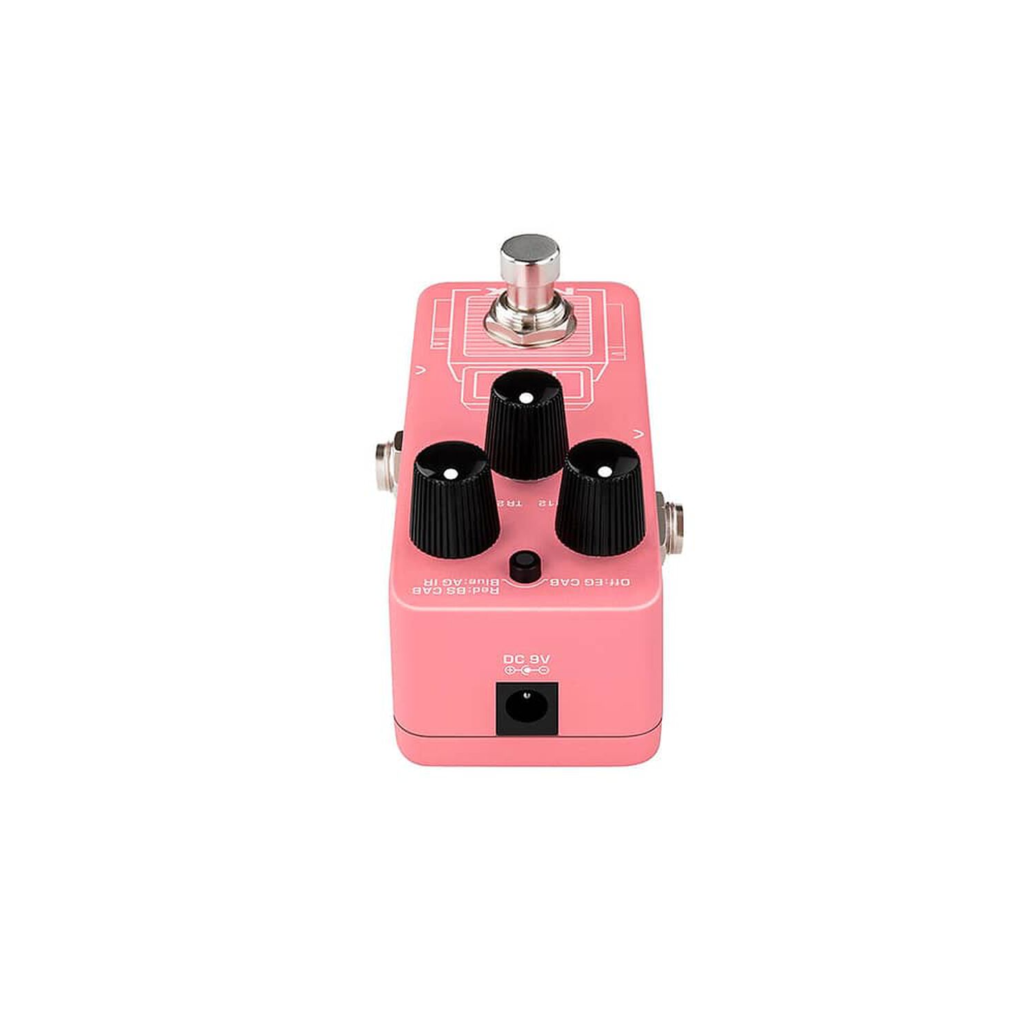 Pedal Simulador De Amplificador Nux Para Guitarra Pulse Nss-4 image number 4.0