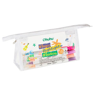 Ohuhu 16 Marcadores-destacadores 32 Colores Fina-biselada