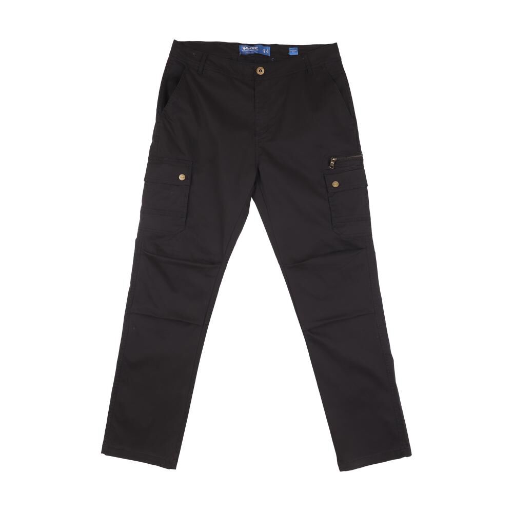 Pantalón Liso Tiro Medio Regular Hombre Peroe image number 0.0
