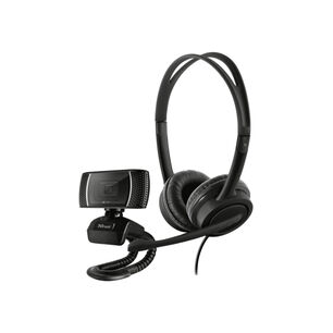 Pack C&aacute;mara Web Hd Y Aud&iacute;fonos Videollamadas Doba - Ps