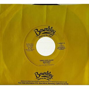 Greg Kihn Band - Jeopardy | 7'' Single Vinilo Usado