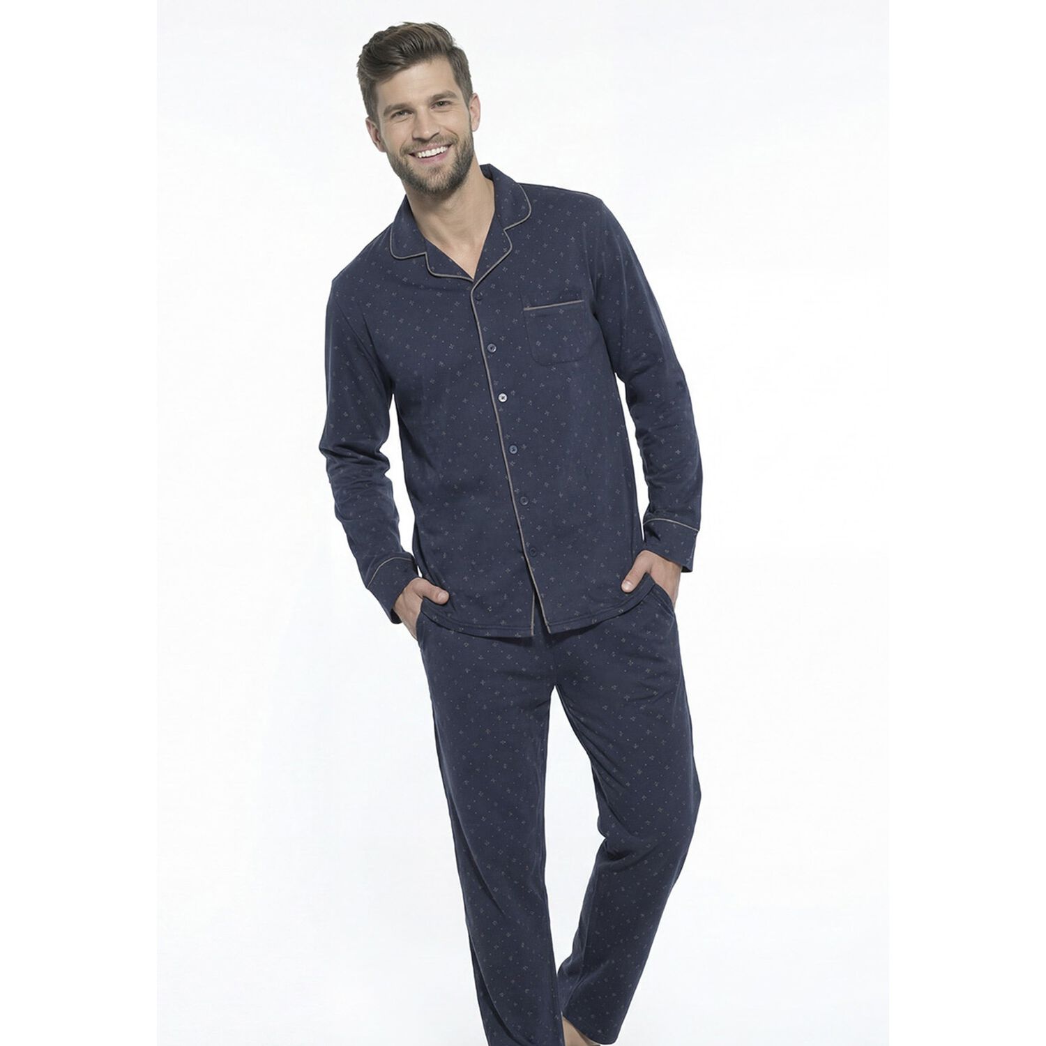 Pijama De Hombre Algod&oacute;n 67.01817 Kayser image number 0.0