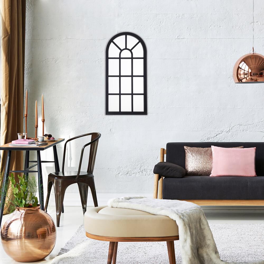 Espejo Vtna Red Negro 70x35 image number 0.0