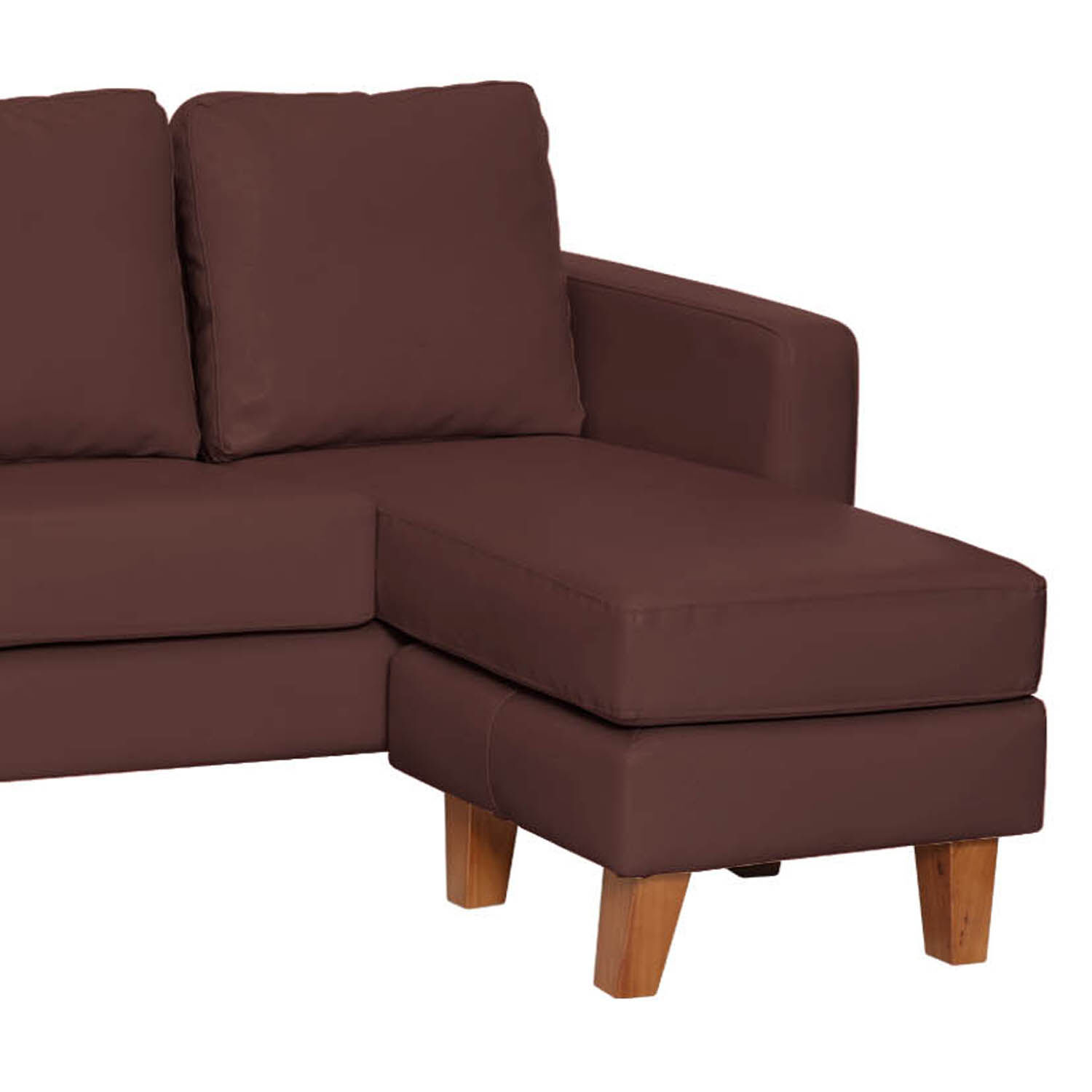 Seccional Venecia Intercambiable Pu Chocolate image number 3.0
