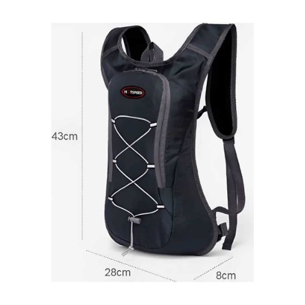 Mochila Hidratacion Negro image number 2.0