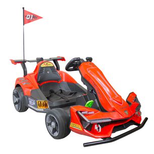 Auto El&eacute;ctrico F1 Drift Full Performance Ni&ntilde;o Ni&ntilde;a Rojo
