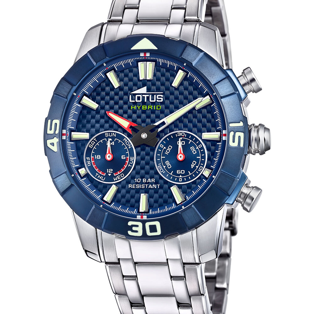 Reloj 18810/3 Lotus Azul Hombre Connected image number 0.0