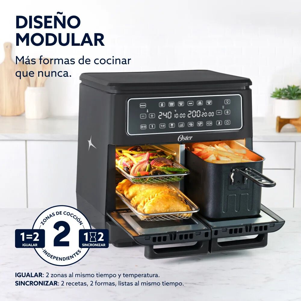 Oster Freidora De Aire Flex 11l De Capacidad Ckstaf11mcddf image number 4.0