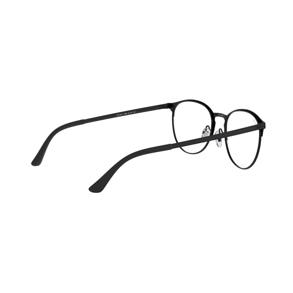 Lentes Ópticos Black On Matte Black Ray-ban Optical image number 8.0
