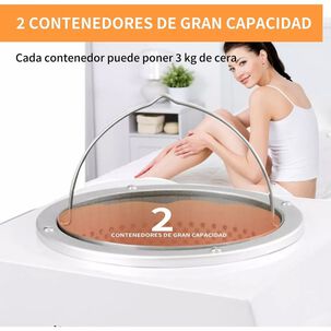 Olla De Cera Depilatoria Con Colador Y Filtro 6 Kilos