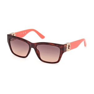 Lentes De Sol Havana Oscuro Degrad&eacute; Guess