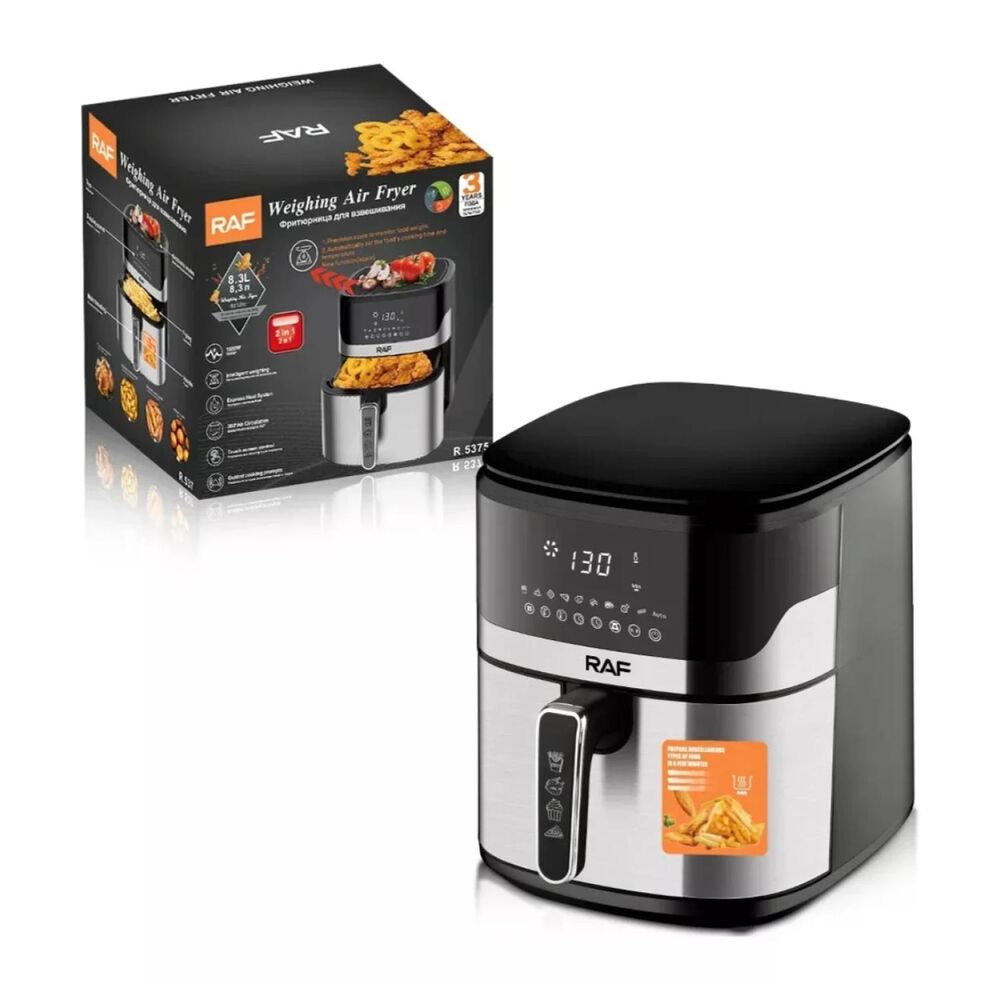 Freidora De Aire Air Fryer 8300ml Bascula Gramera R5375 Raf image number 2.0
