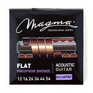 Set Cuerdas Guitarra Acustica Flat Ga140pbf Magma