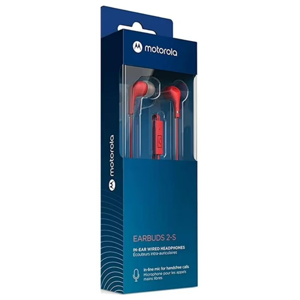 Audifono Manos Libres Jack 3.5 Rojo Earbuds 2 image number 2.0