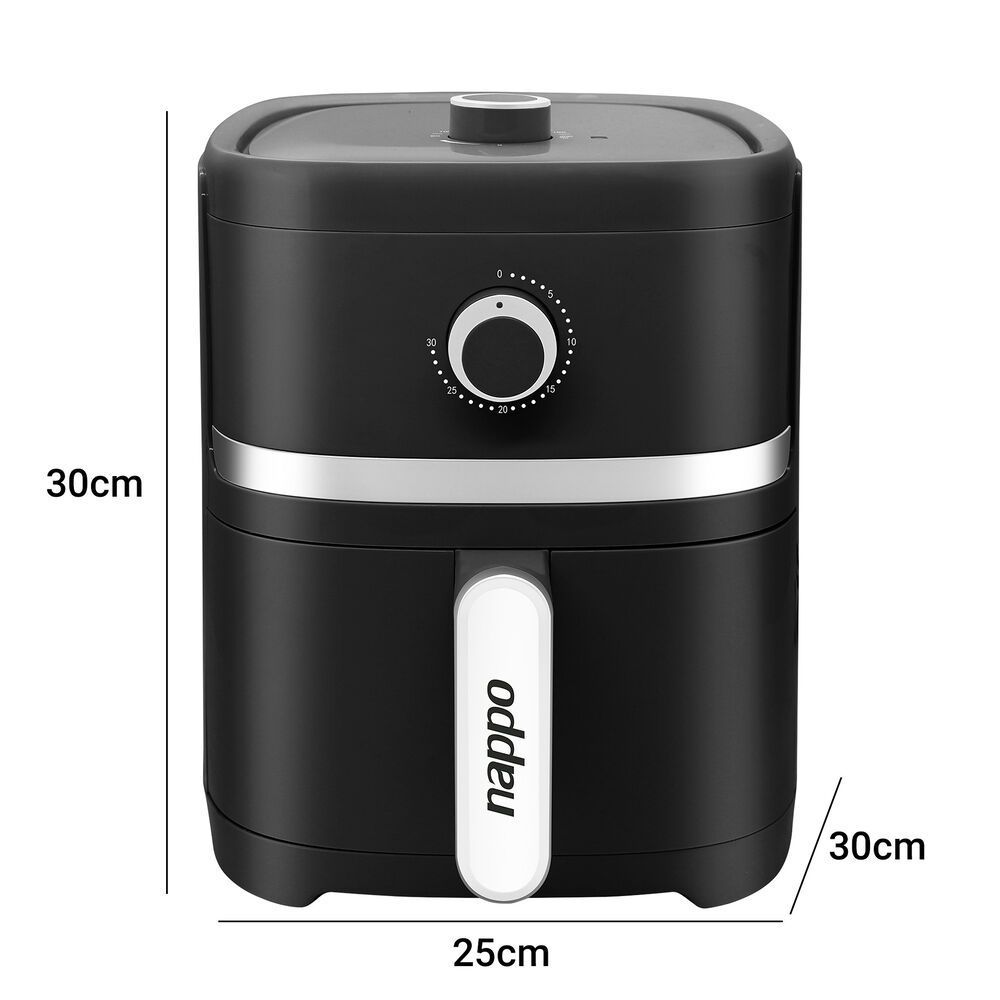 Freidora De Aire Sin Aceite Nappo 4 Litros 1300w Air Fryer image number 3.0