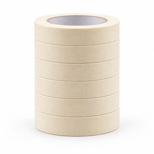 Pack 7 Cintas Enmascarar Masking Tape 18mm X 40m - Ps