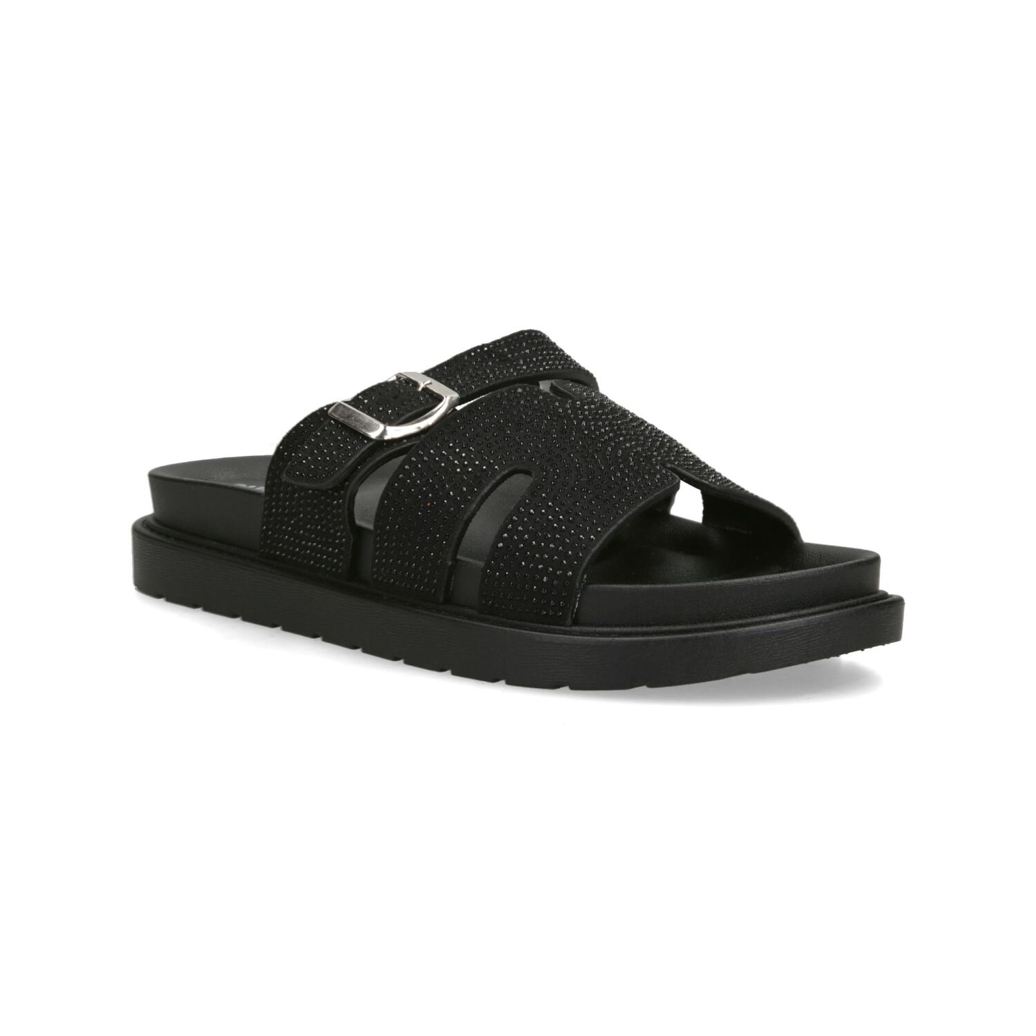 Sandalia Mujer Rolly Go Black image number 0.0