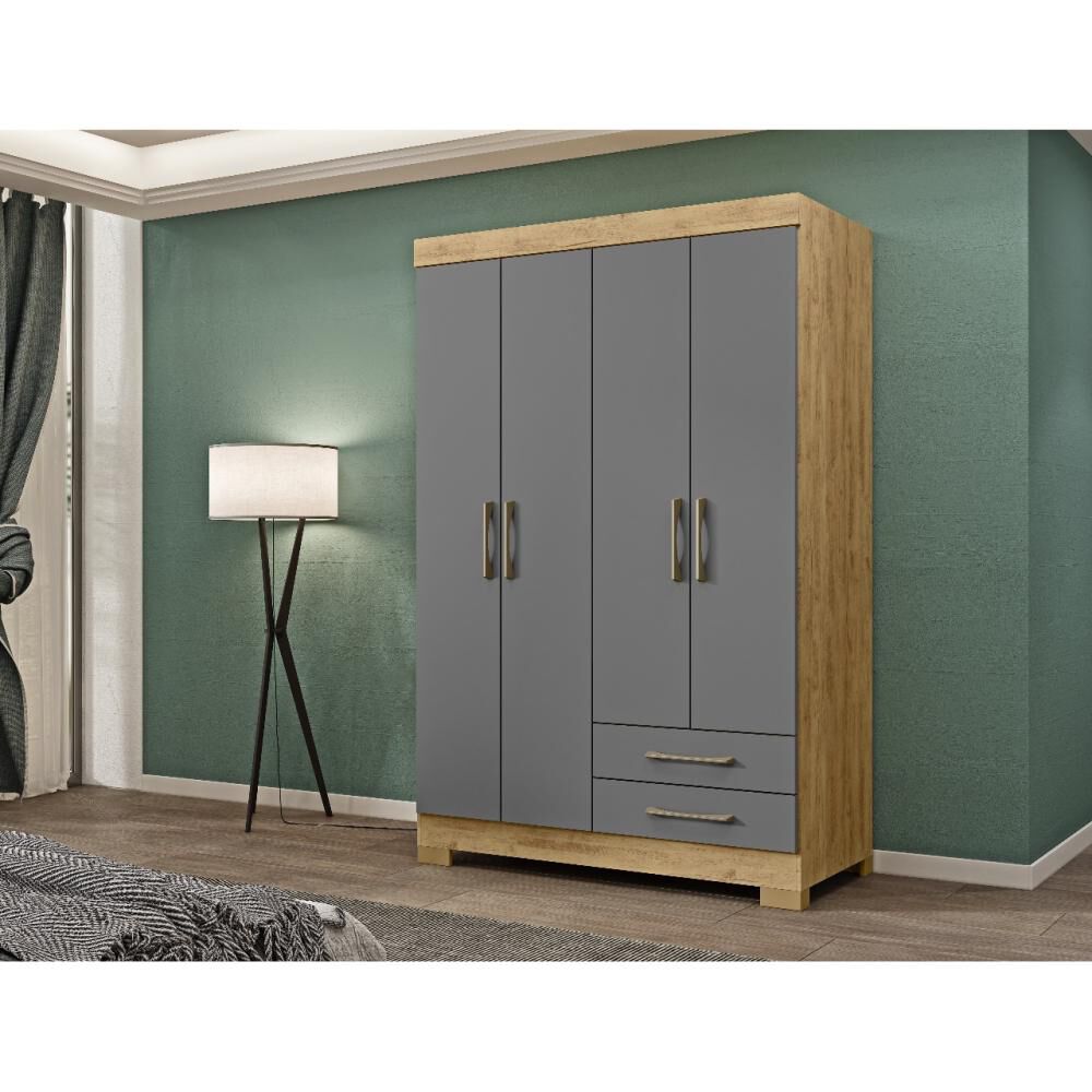 Cl&oacute;set Di Poretti Design Closet Escocia / 4 Puertas, 4 Puertas / 2 Cajones image number 3.0