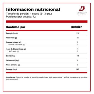 Hydro Definition 5 Lbs Proteina Isolate - Frutilla