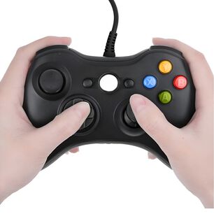 Joystick Usb Para Xbox 360 & Pc Wired Edition X-360 Black