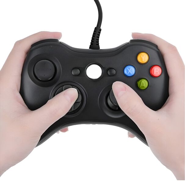 Joystick Usb Para Xbox 360 & Pc Wired Edition X-360 Black