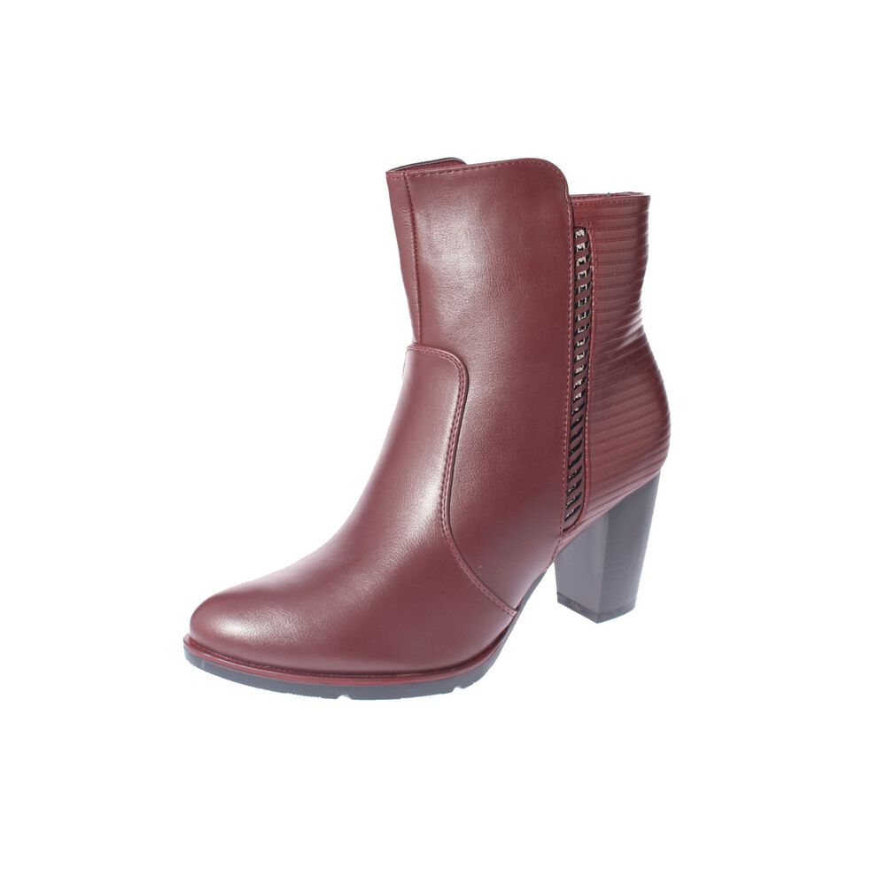 Bot&iacute;n Taco Burdeo Carbin Art. 5z1501burgundy image number 0.0