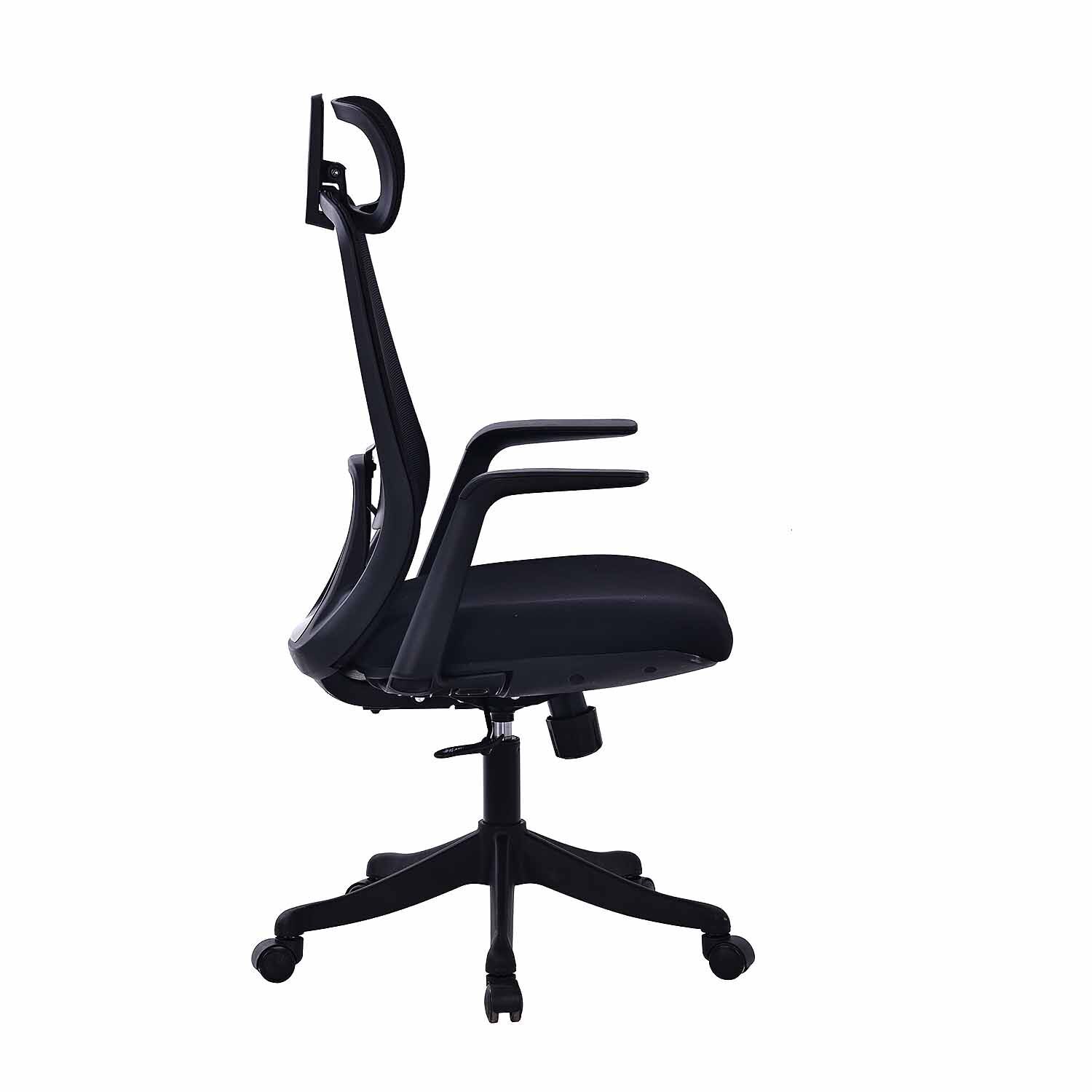 Silla De Escritorio Ergon&oacute;mica Con Cabezal Reclinable Dc-416bk image number 2.0