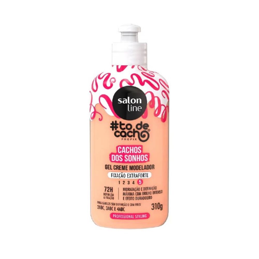 Gel Crema Modelador Cachos Dos Sonhos Extra Fuerte 310g Salon Line image number 0.0