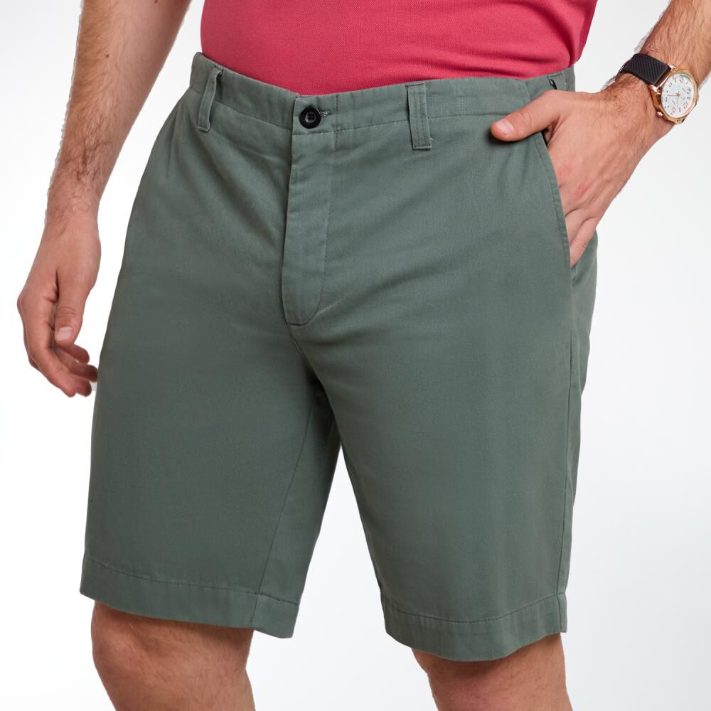 Bermuda Tiro Medio Regular Hombre Herald image number 4.0