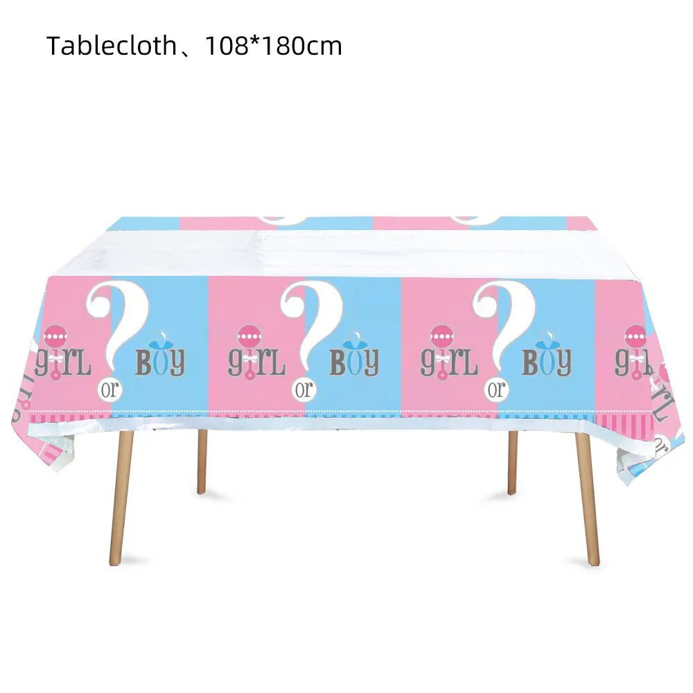 Mantel Baby Shower O Revelaci&oacute;n De Genero Cotillon image number 1.0