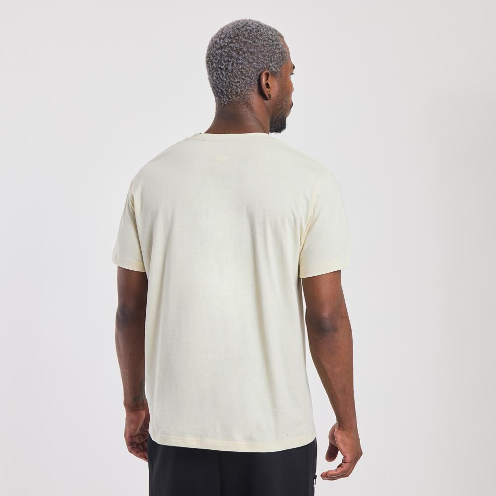 Polera Deportiva Estampada Slim Manga Corta Cuello Redondo Hombre Wetland image number 3.0