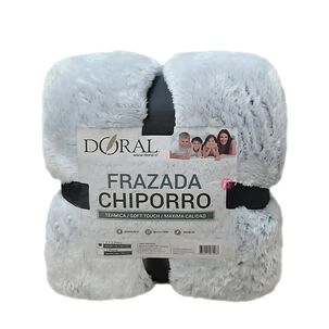 Frazada Chiporro Two Tones 1.5 Plazas Tonos Claros - Ps