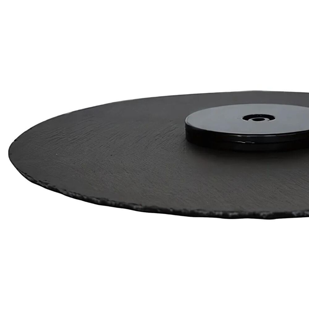 Plato Giratorio Piedra Pizarra Pizza Wayu Alta Durabilidad Cocina image number 1.0