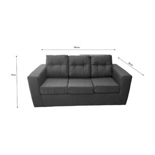 Sof&aacute; Kea Nize / 3 Cuerpos + 2 Pouf