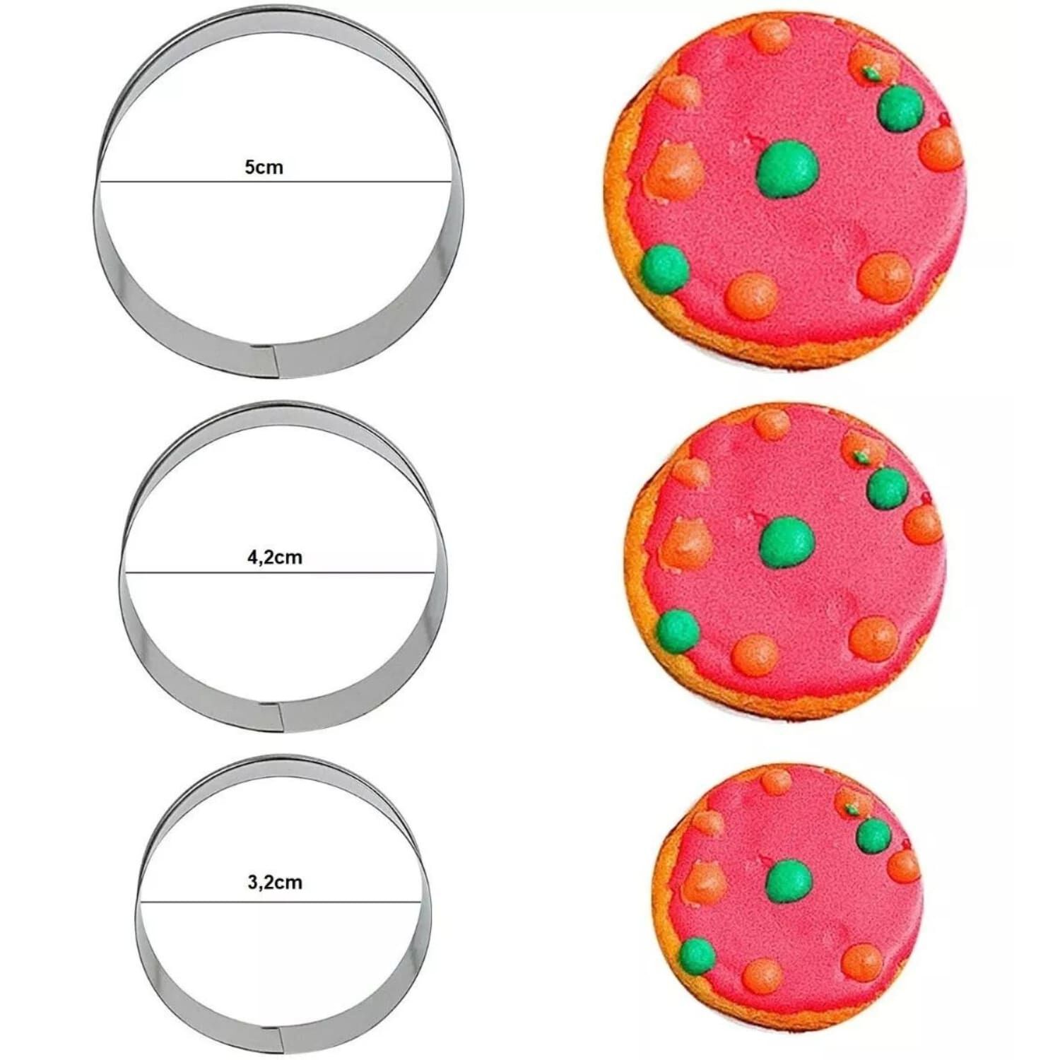 Set 12 Moldes Cortadores Para Galletas Formas Surtidas image number 2.0