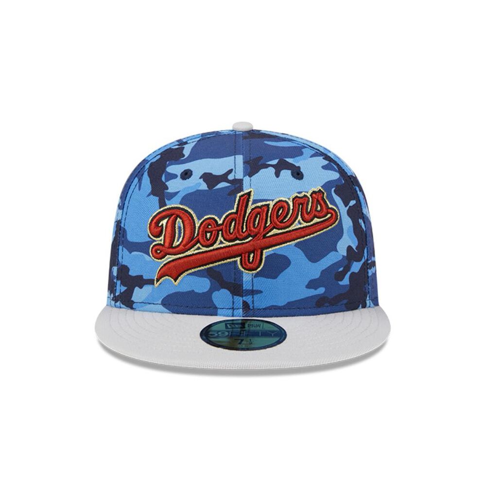 Gorro 59fifty Mlb Los Angeles Dodgers Urban Blue Camo image number 2.0
