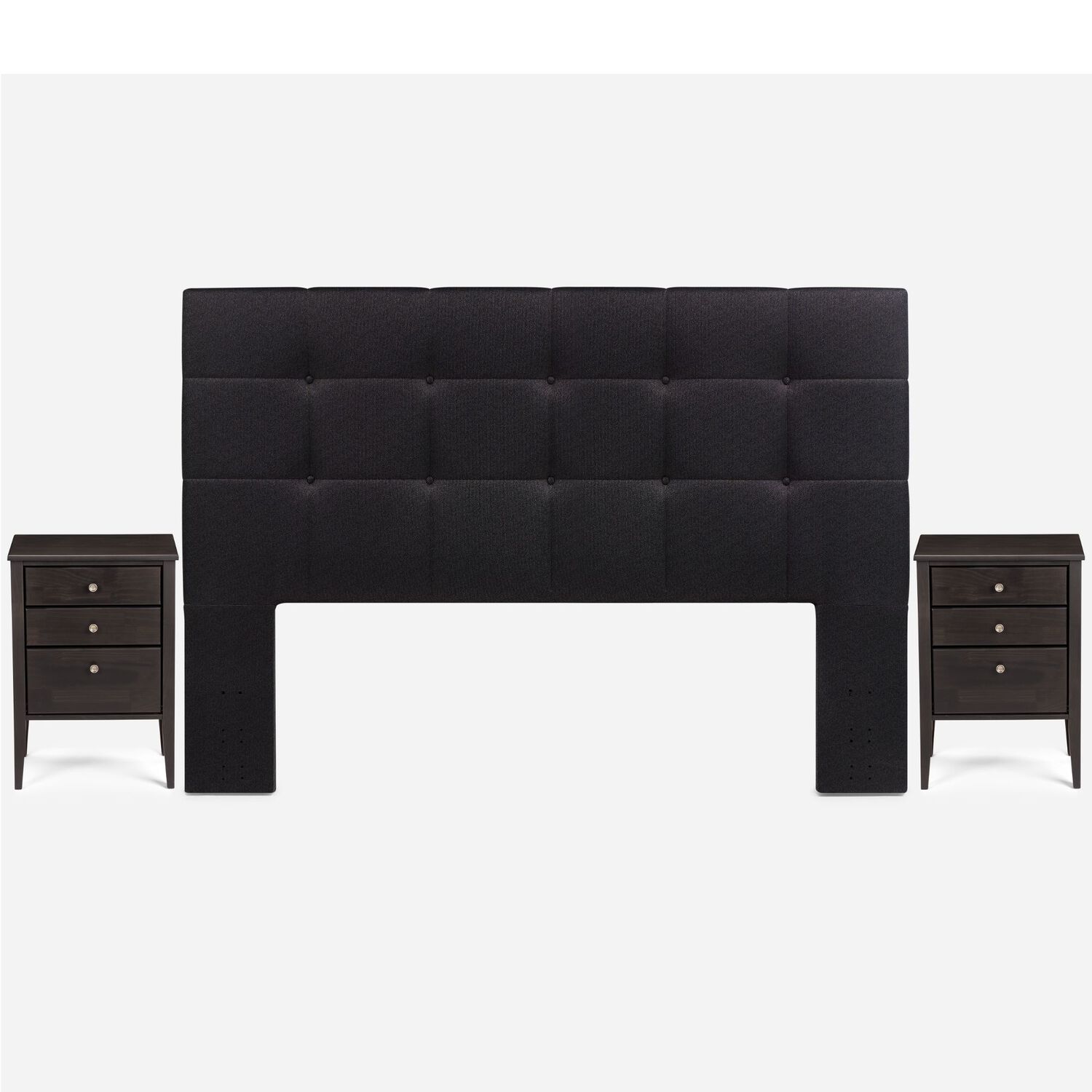 Cama Europea Rosen Tempo + Respaldo Issey / King / Base Dividida + Respaldo image number 2.0