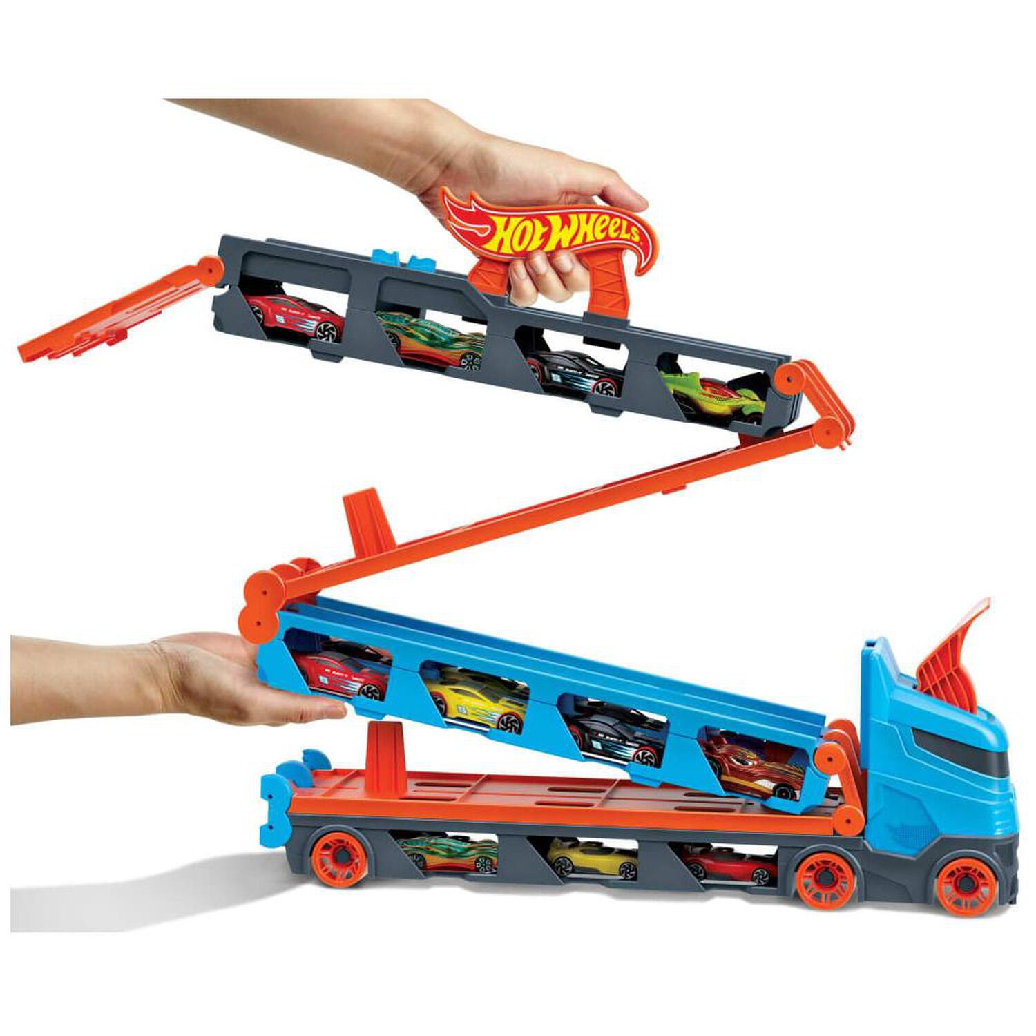 Autopista Hot Wheels Large Scales Remolque image number 2.0