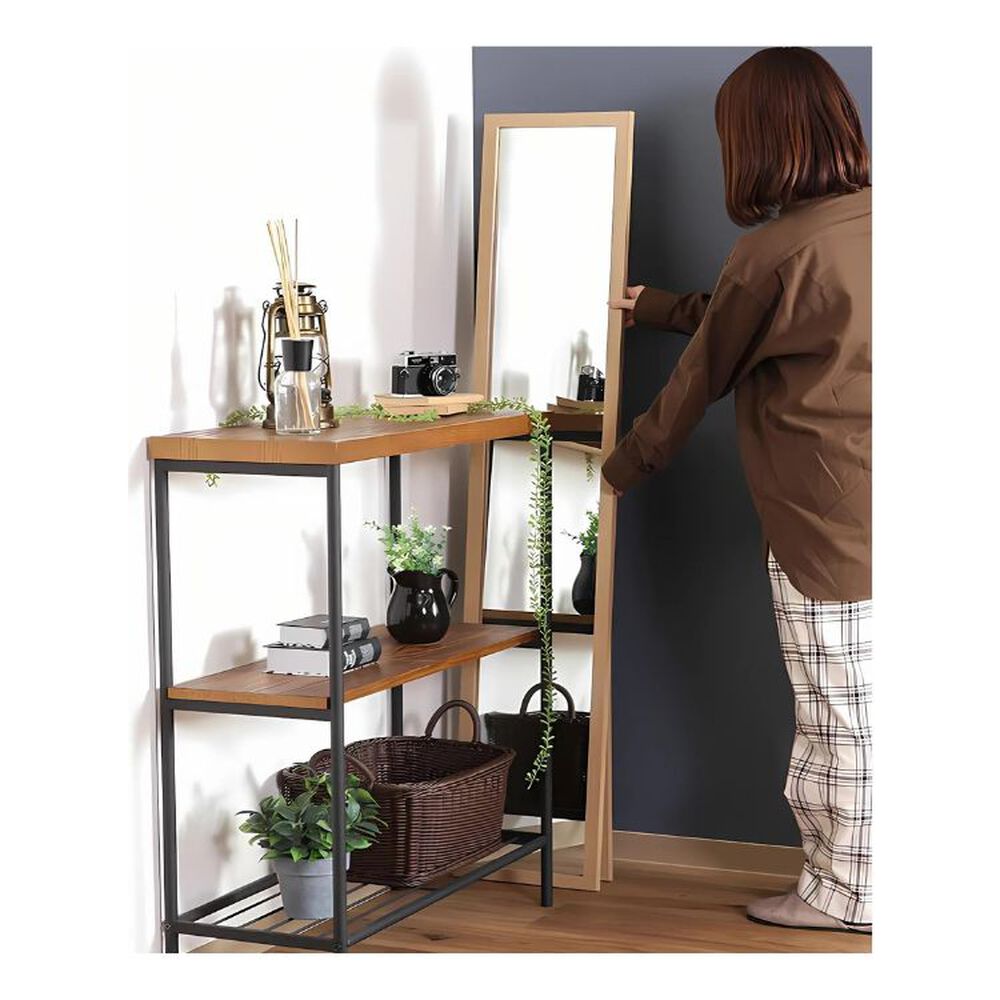Espejo Cuerpo Entero 150x40cm Base Plegable Estilo Japones image number 3.0